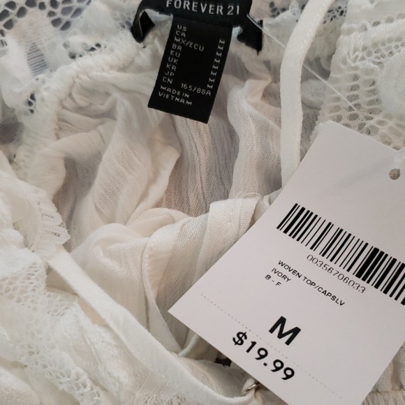 Forever 21 Cropped Woven Top - Picture 4 of 5